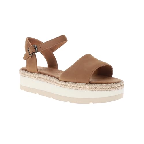 TOMS Women's Ronan Platform Casual Sandals forSummer Casual Low Heel 1-2" - Brown Trendy Bands
| TOMS Women's Ronan Pla