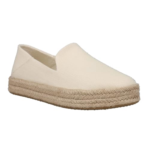 TOMS Womens Carolina Espadrille Slip On Flats Casual Black - Stylish Comfort, Fashionable Design, Perfect Summer Shoe
